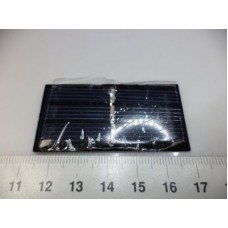 1.5 V 100 mA Güneş Pili - Solar Panel 52x27 mm